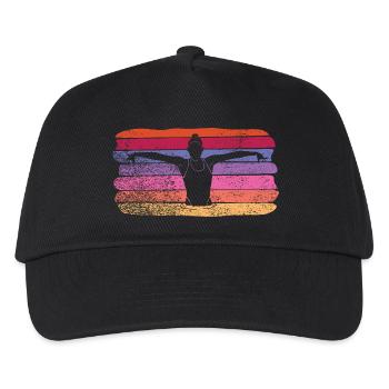 Artistic Swim Team Synchronized Swimming - Kids’ Baseball Cap - black - Front