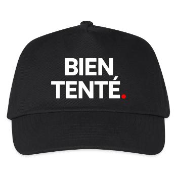 Bien tenté - Casquette de baseball Enfant - noir - Devant
