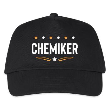 Chemiker Beruf - Kinder Basecap - Schwarz - Vorne