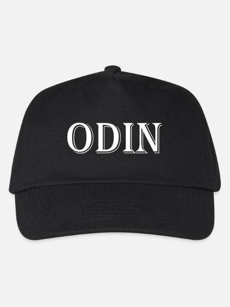 Odin - Kinder Basecap - Schwarz
