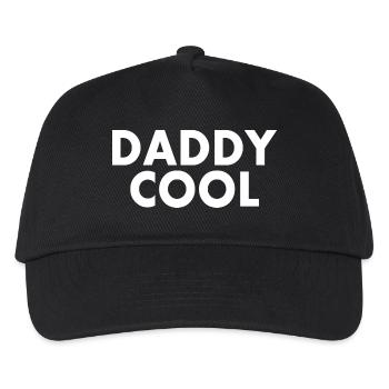 Daddy cool - Casquette de baseball Enfant - noir - Devant