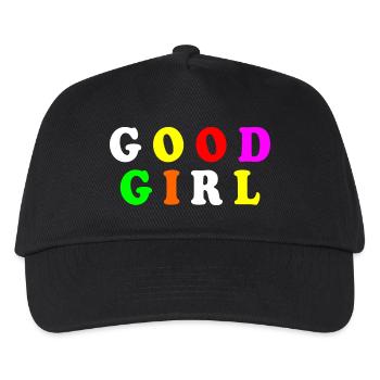 Good girl - Kinder Basecap - Schwarz - Vorne