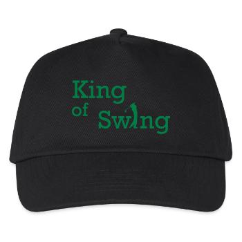 Golf - Kinder Basecap - Schwarz - Vorne
