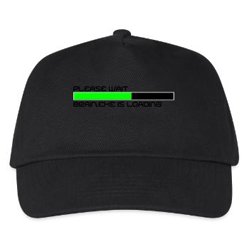 Brain.EXE - Kinder Basecap - Schwarz - Vorne
