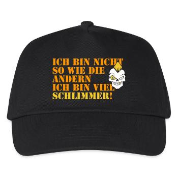 böser junge - Kinder Basecap - Schwarz - Vorne
