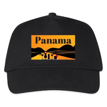 Panama - Kids’ Baseball Cap - black - Front