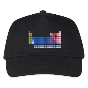 Periodic Table of the Elements - Kids’ Baseball Cap - black - Front