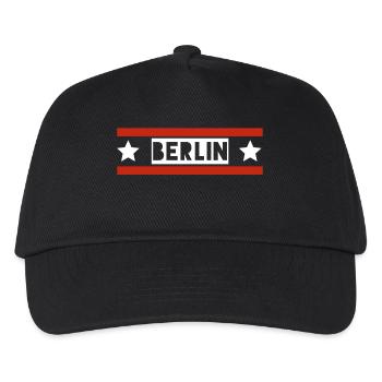 Berlin - Casquette de baseball Enfant - noir - Devant