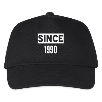 Since 1990 - Kinder Basecap - Schwarz - Vorne
