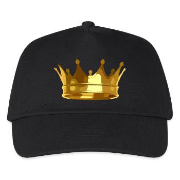 Crown You are the King King - Kids’ Baseball Cap - black - Front
