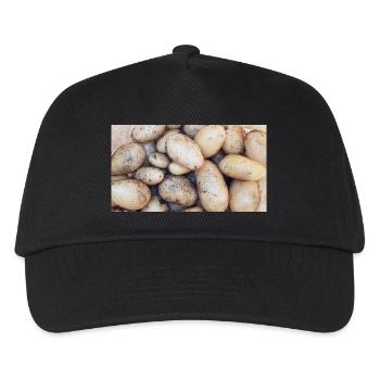 potatoes - Kids’ Baseball Cap - black - Front