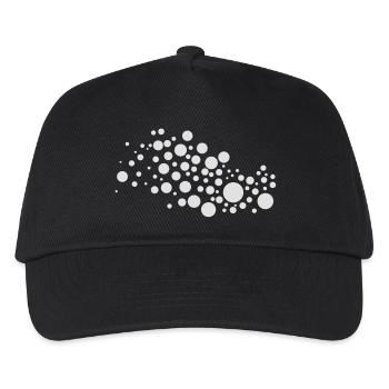 circles - Kids’ Baseball Cap - black - Front