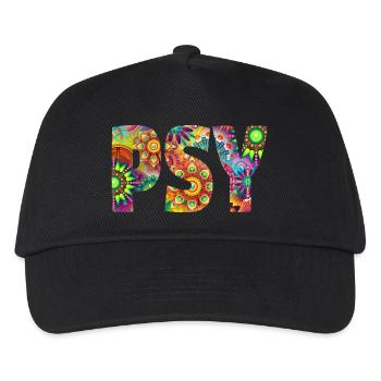 Psy trance - Kids’ Baseball Cap - black - Front