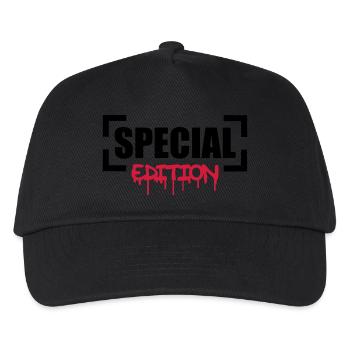 Special Edition - Kids’ Baseball Cap - black - Front