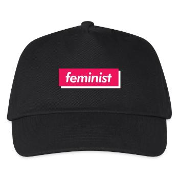 feminist - Kids’ Baseball Cap - black - Front