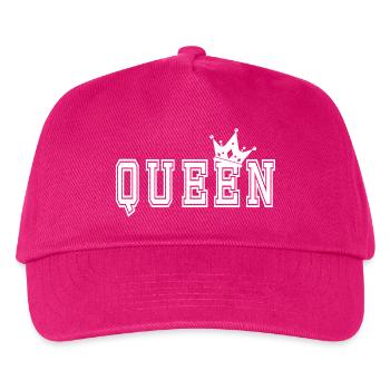 Queen devant - Casquette de baseball Enfant - fuchsia - Devant