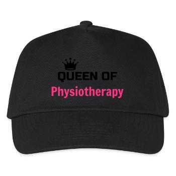 Kinésithérapie / Kiné / Masseur / Docteur - Casquette de baseball Enfant - noir - Devant