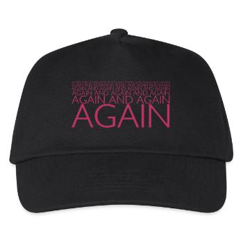 ENCORE ET ENCORE - Casquette de baseball Enfant - noir - Devant