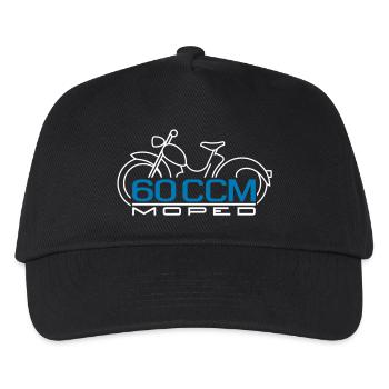 Emblème de cyclomoteur SR2 60cc - Casquette de baseball Enfant - noir - Devant