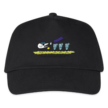 Devise du Marin Shadoks - Casquette de baseball Enfant - noir - Devant