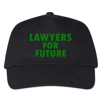 Lawyers for future - Kinder Basecap - Schwarz - Vorne