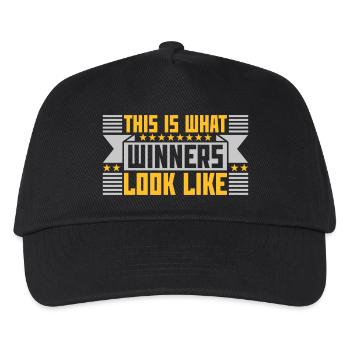 What Winners Look Like - Kinder Basecap - Schwarz - Vorne