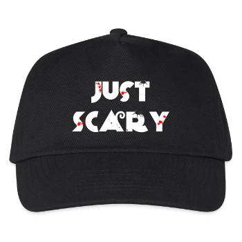 Sprüche, Horror momotiv, taranteln - Kinder Basecap - Schwarz - Vorne