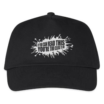 trop près de moi - Casquette de baseball Enfant - noir - Devant