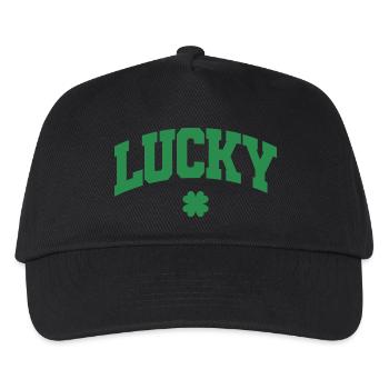 St. Patrick’s Day Gift Shamrock Men, Women, Kids - Kids’ Baseball Cap - black - Front