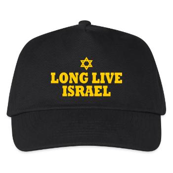 Long live israel - Kids’ Baseball Cap - black - Front