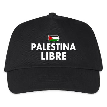 palestina libre - Kinder Basecap - Schwarz - Vorne