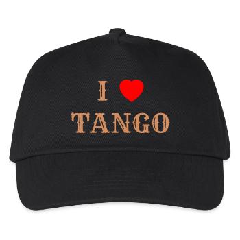 Ich liebe Tango - Vintage - Kinder Basecap - Schwarz - Vorne