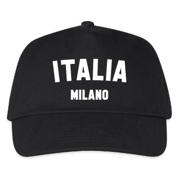 ITALIA MILANO Italy Milan - Kids’ Baseball Cap - black - Front