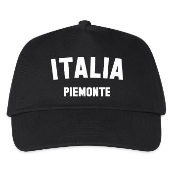 ITALIA Piemonte Italy Piedmont - Kids’ Baseball Cap - black - Front