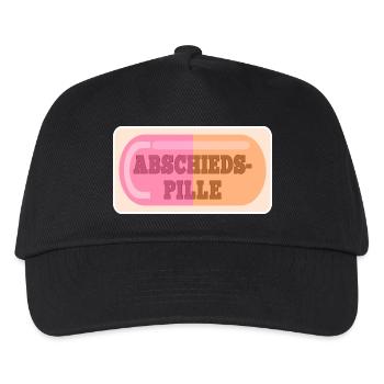 ABSCHIEDSPILLE ABSCHIED - Kinder Basecap - Schwarz - Vorne