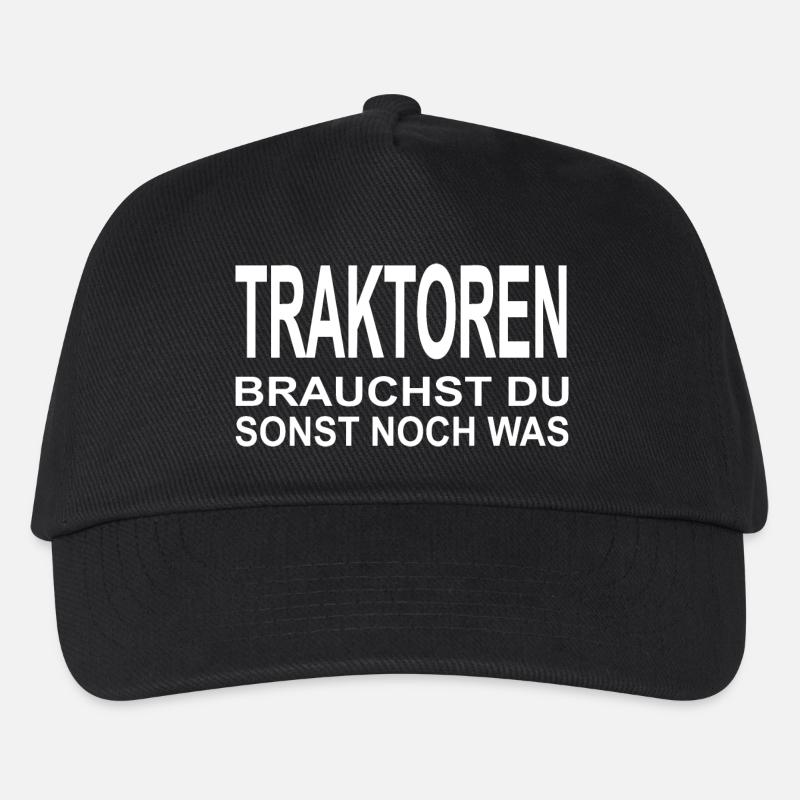 Traktor - Kinder Basecap - Schwarz
