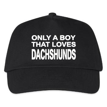 Dachshund - Kids’ Baseball Cap - black - Front