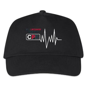 BE A LIFESAVER - Kids’ Baseball Cap - black - Front