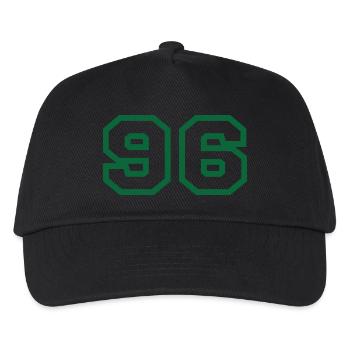 Nummer 96 Sport - Kinder Basecap - Schwarz - Vorne