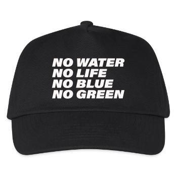 EAU - Casquette de baseball Enfant - noir - Devant