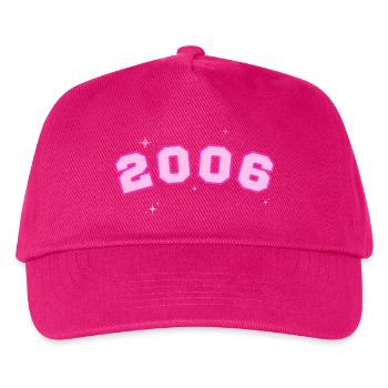Rosenstern 2006 - Kinder Basecap - Fuchsia - Vorne