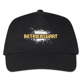 Job Business Economist - Kids’ Baseball Cap - black - Front
