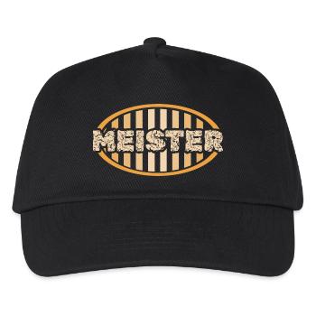 Master - Kids’ Baseball Cap - black - Front