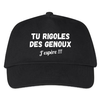 funny phrase, quote, sarcasm - Kids’ Baseball Cap - black - Front