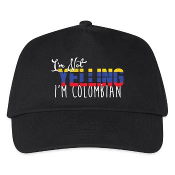 Colombia - Kids’ Baseball Cap - black - Front