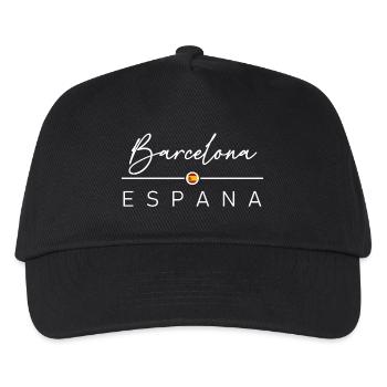 Spain - Barcelona - Spain - España - Kids’ Baseball Cap - black - Front