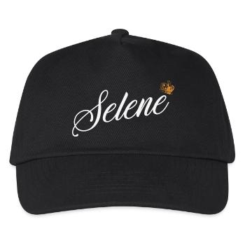 Selene Name für Frauen Kinder Kleinkinder - Selene Last - Kinder Basecap - Schwarz - Vorne