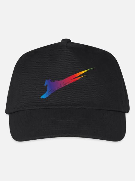 Love over and beyond - Kinder Basecap - Schwarz