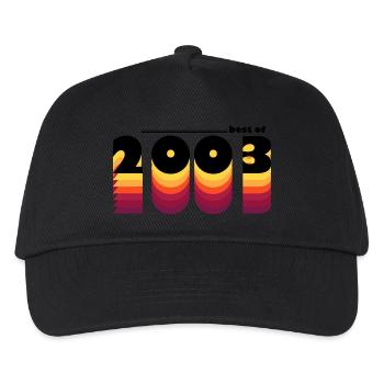Vintage Bold Tribute to 2003 - Celebrate 22nd - Kids’ Baseball Cap - black - Front