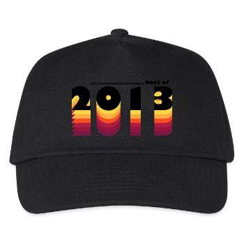 Vintage Bold Tribute to 2013 - Celebrate 12th - Kids’ Baseball Cap - black - Front